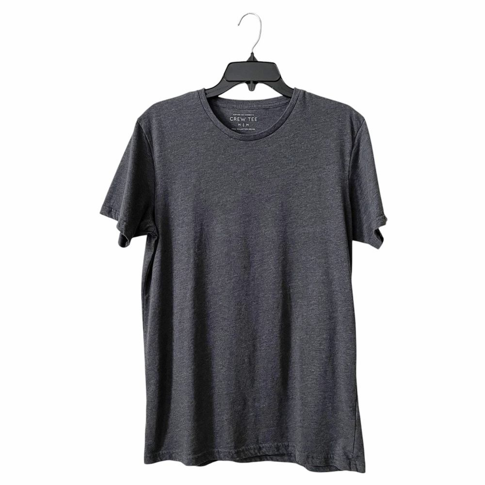 Cotton On Garments Crew Tee Men's Size M Dark Gray Short Sleeve Soft Stretch